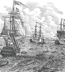 passage of the troops to long island