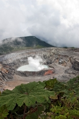 Poas Volcano National Park Costa Rica Photograph