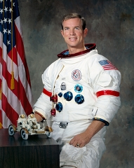 portrait of Apollo 15 Commander David Scott