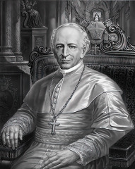 portrait of his holiness pope leo xiii