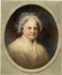 portrait of martha washington