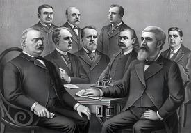 president cleveland and his cabinet