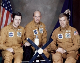prime crew of the first manned skylab mission