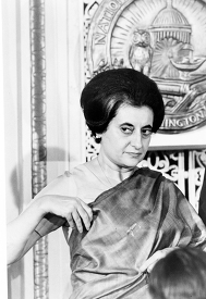 Prime Minister Indira Gandhi of India 1966