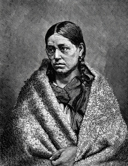 quichua woman historical illustration