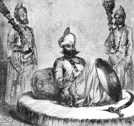 rana hindu historical illustration