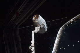 release of spacex dragon cargo craft 22