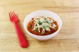 Roasted Spaghetti Squash with Tomato