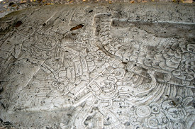 Rock Carvings Ruins of Lamanai