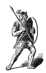 roman soldier illustration