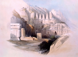Sepulchral monuments Petra