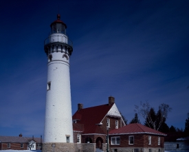Seul Choix Point Lighthouse on Michigans upper peninsula