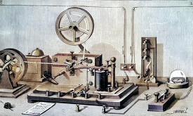 shows apparatus morse system of telegraphy