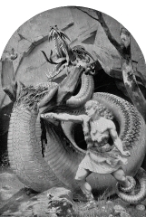 Siegfried slaying the Dragon