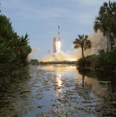 Skylab 1 Saturn V space vehicle is launched from Pad A26913_