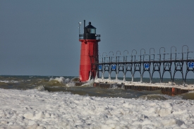 South Haven Light has guarded the entrance to the Black River
