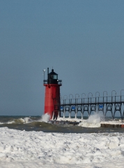 South Haven Light has guarded the entrance to the Black River on