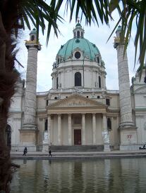 St Charles Borromeo Church in Vienna