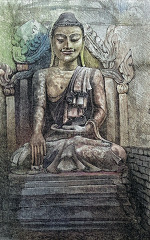 Statue of Buddha in the Golden Pagoda