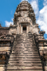 stone staircase to an ancient temple angor wat copy
