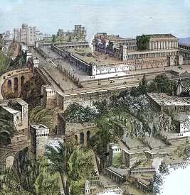 temple babylon  historical illustration
