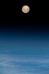 the full moon above the south atlantic ocean 11