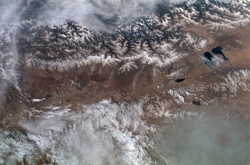 the great himalayan mountain range