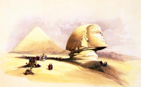 The Great Sphinx pyramids of Giza