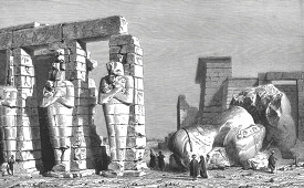 The Memnonium and the Ruined Statue