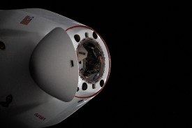 the pressurized capsule of the spacex cargo dragon cargo craft