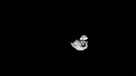 the spacex cargo dragon cargo craft approaches the station 1