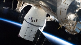 the spacex dragon cargo craft resupply ship 22