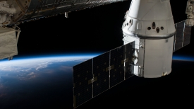 the spacex dragon cargo craft resupply ship on its 15th commerci
