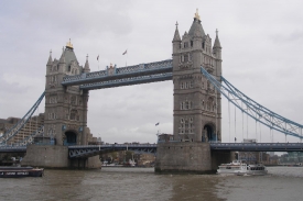 Tower Bridge in London received its name from the nearby Tower o
