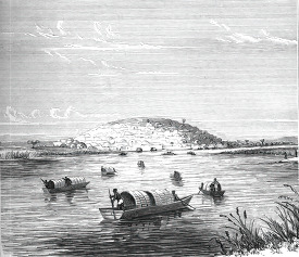 view of kabara the port of timbuktu historical illustration afri