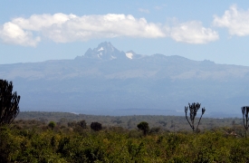 View of Mt. Kenya