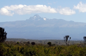 View of Mt. Kenya