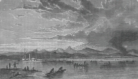 view on the navigable part of the zambesi historical illustratio
