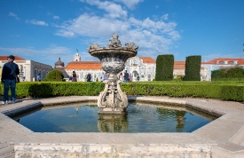 Water fountain at the Palace of Queluz