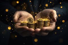 Wealth and Innovation With Cryptocurrency in Open Hands