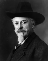 William F Cody Or Buffalo Bill portrait photo image