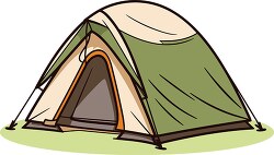 pop up camping tent clip art