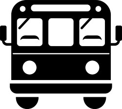 public transport bus icon