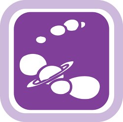 purple square planets and orbit paths