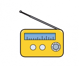 radio animated clipart