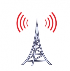 radio tower animated clipart