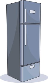 refrigerator top freezer clipart