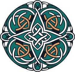 round celtic knot symbol