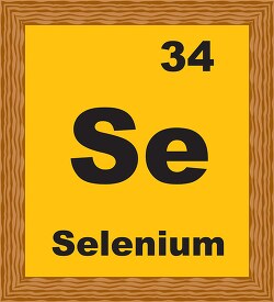selenium periodic chart clipart