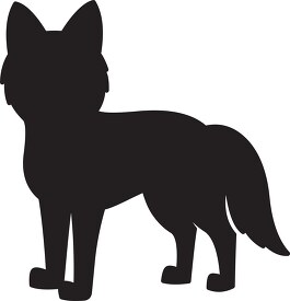 siberian husky dog silhouette printable outline clipart